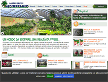 Tablet Screenshot of gardencentermediterraneo.com